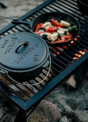 Stansport Pre-Seasoned Cast Iron Cook Set 6 Piece Set (16903)