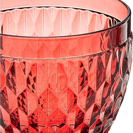 Boston Wine Goblet Box Set of 4 by Villeroy & Boch - Dishwasher Safe - Made in Germany - Premium Crystal Glass - Perfect for Red Wine, White Wine, Cocktails, and More - Red