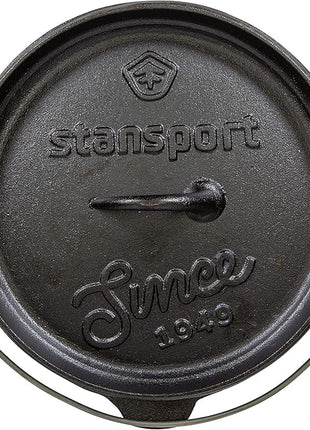 Stansport Pre-Seasoned Cast Iron Dutch Oven