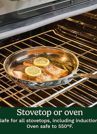 Cuisinart 77-11G Stainless Steel 11-Piece Set Chef's-Classic-Stainless-Cookware-Collection