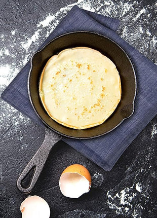 Urban Villa Kitchen Towels Premium Quality 100% Cotton Solid Kitchen Towels Set of 6 Ultra Soft Size 20x30 Inches Blue/White Color Highly Absorbent