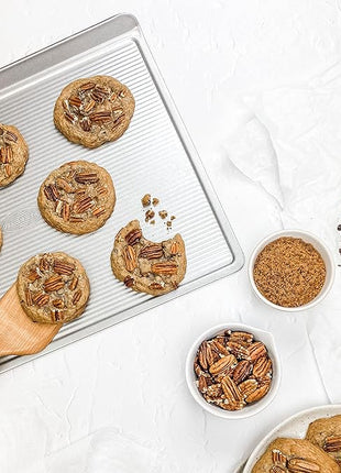 USA Pan 3-Piece Warp Resistant Non-Stick Aluminized Steel Bakeware Set