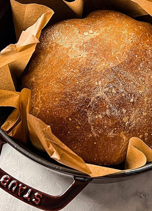 Staub Cast Iron Round Dutch Oven, Made in France, Grenadine, 4-qt, Serves 4-6 people