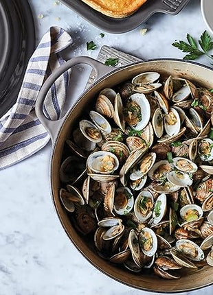 Le Creuset Enameled Cast Iron Signature Round Dutch Oven, 2 qt., Oyster