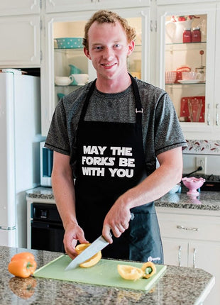ApronMen - Funny Apron For Men - BBQ Gifts for Men & Unique Gifts for Fathers - Mens Aprons for Grilling