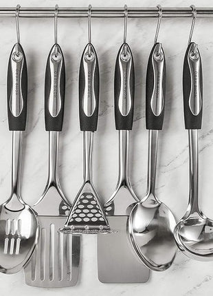 Home Hero Stainless Steel Kitchen Utensils Set - Heat-Resistant Silicone & Nonstick Tools - Durable Stainless Steel Kitchen Gadgets - Complete Kit Measuring Cups & Spoons - 41-Piece Set