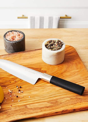 Kai Wasabi Black Santoku Knife, 6-1/2-Inch