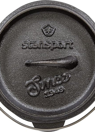 Stansport Pre-Seasoned Cast Iron Dutch Oven
