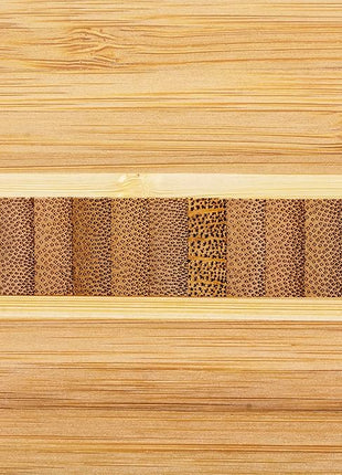 Totally Bamboo Dominica Large Cutting Board with Juice Groove, 20-5/8" x 12-1/2"