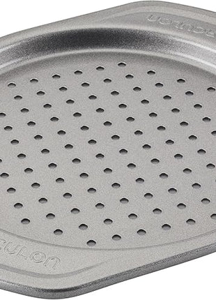 Circulon Total Bakeware Nonstick Toaster Oven & Personal Pizza Pan Baking Set, 4-Piece