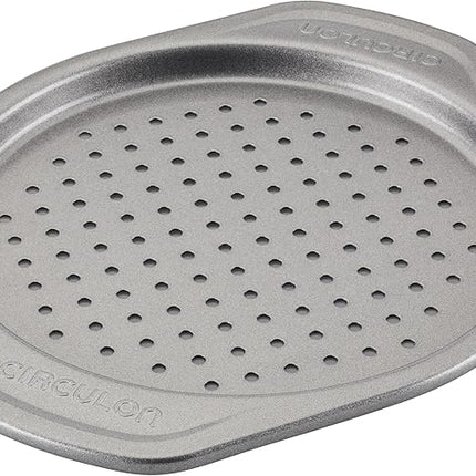 Circulon Total Bakeware Nonstick Toaster Oven & Personal Pizza Pan Baking Set, 4-Piece