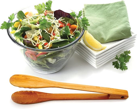 Norpro Bamboo Tong, 12"