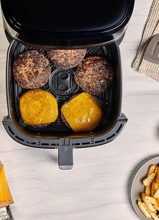 BLACK+DECKER Purifry 8QT Air Fryer, Crispy Deep Fried Taste without the Fat, Plus Bake, Dehydrate, and Keep Food Warm, Digital Touchscreen and Auto Shut-Off