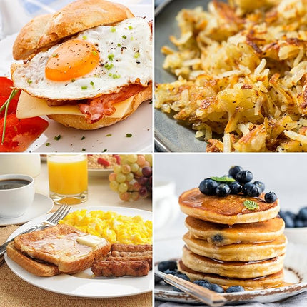 Nostalgia 3-in-1 Retro Breakfast Station - Includes 5 Cup Coffee Maker, Non-Stick Ceramic Griddle, and 4-Slice Toaster Oven - Built-In Timer, Reusable Coffee Filter, Space-Saving Design - Red