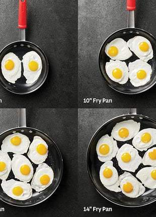 Tramontina Professional 14-Inch Ceramic Non Stick Extra Large Frying Pan, Heavy-Gauge Aluminum Skillet with Nonstick Coating, Dishwasher and Oven Safe, Black