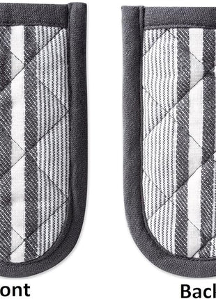 DII Double Strip Chef Kitchen Cooking & Baking Collection, Pan Handle Set, 6x3, Mineral Gray, 3 Piece