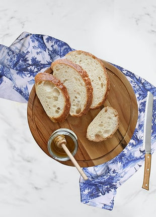 Urban Villa Kitchen Towels Set of 6 French Toile Kitchen Towels 20X30 Inches 100% Cotton Highly Absorbent Kitchen Towels Premium Quality Ultra Soft Mitered Corners KitchenTowels