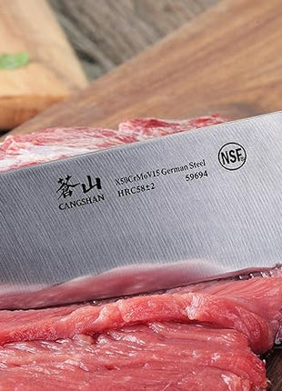 Cangshan S1 Series 59694 German Steel Forged Chef Knife, 8-Inch