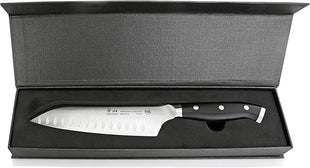 Cangshan D Series 59168 German Steel Forged Santoku Knife, 7-Inch