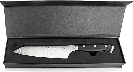 Cangshan D Series 59168 German Steel Forged Santoku Knife, 7-Inch