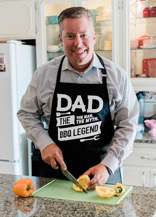 ApronMen - Funny Apron For Men - BBQ Gifts for Men & Unique Gifts for Fathers - Mens Aprons for Grilling