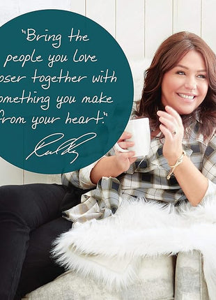 Rachael Ray Bakeware Nonstick Cookie Pan Set, 3-Piece, Gray with Marine Blue Grips