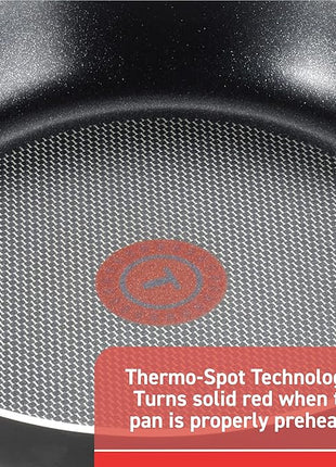 T-fal Signature Nonstick Cookware Set 12 Piece, Oven Broiler Safe 350F, Pots and Pans, Kitchen Cooking Set w/Fry Pans, Saucepans, Saute Pan, Dutch Oven, Griddle, Kitchen, Home, Dishwasher Safe, Black