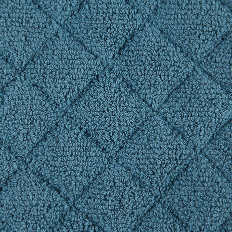 DII Basic Terry Collection 100% Cotton Quilted, Oven Mitt, Storm Blue, 2 Piece