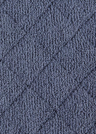 DII Basic Terry Collection 100% Cotton Quilted, Oven Mitt, Stonewash Blue, 2 Piece