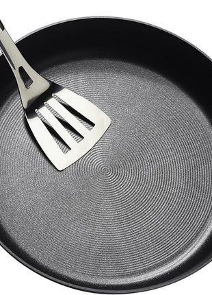 Circulon Symmetry Hard Anodized Nonstick Frying Pan Set / Skillet Set - 10 Inch and 12 Inch, Black