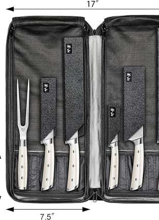 Cangshan S1 Series 7-Piece BBQ Knife Set, Forged German Steel, 1023718