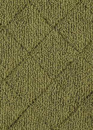 DII Basic Terry Collection 100% Cotton Quilted, Oven Mitt, Antique Green, 2 Piece