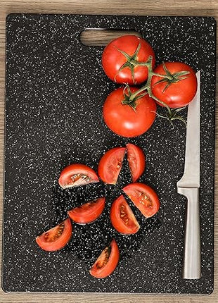 Dexas Superboard Pastry Board and Cutting Boards, Set of Two, Midnight Granite Color