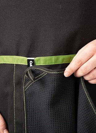 Cuisinart CFA-156 BBQ Apron and Magnetic Towel Set, Adjustable Grill Apron with Large Front Pockets