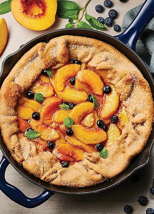 Tramontina Bestow Enameled Cast Iron Skillet, 10-inch Frying Pan, Blue