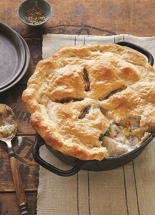 Lodge 2 Quart Pre-Seasoned Cast Iron Dutch Oven with Lid - Dual Handles - Use in the Oven, on the Stove, on the Grill or over the Campfire - Black