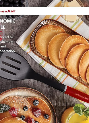 KitchenAid Classic Nylon Slotted Turner, 13.66-Inch, Empire Red